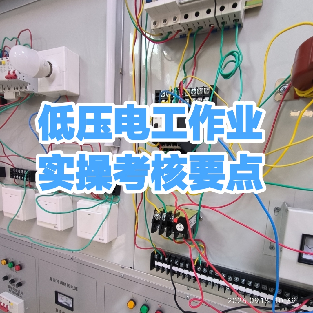 低压电工作业实操考核要点