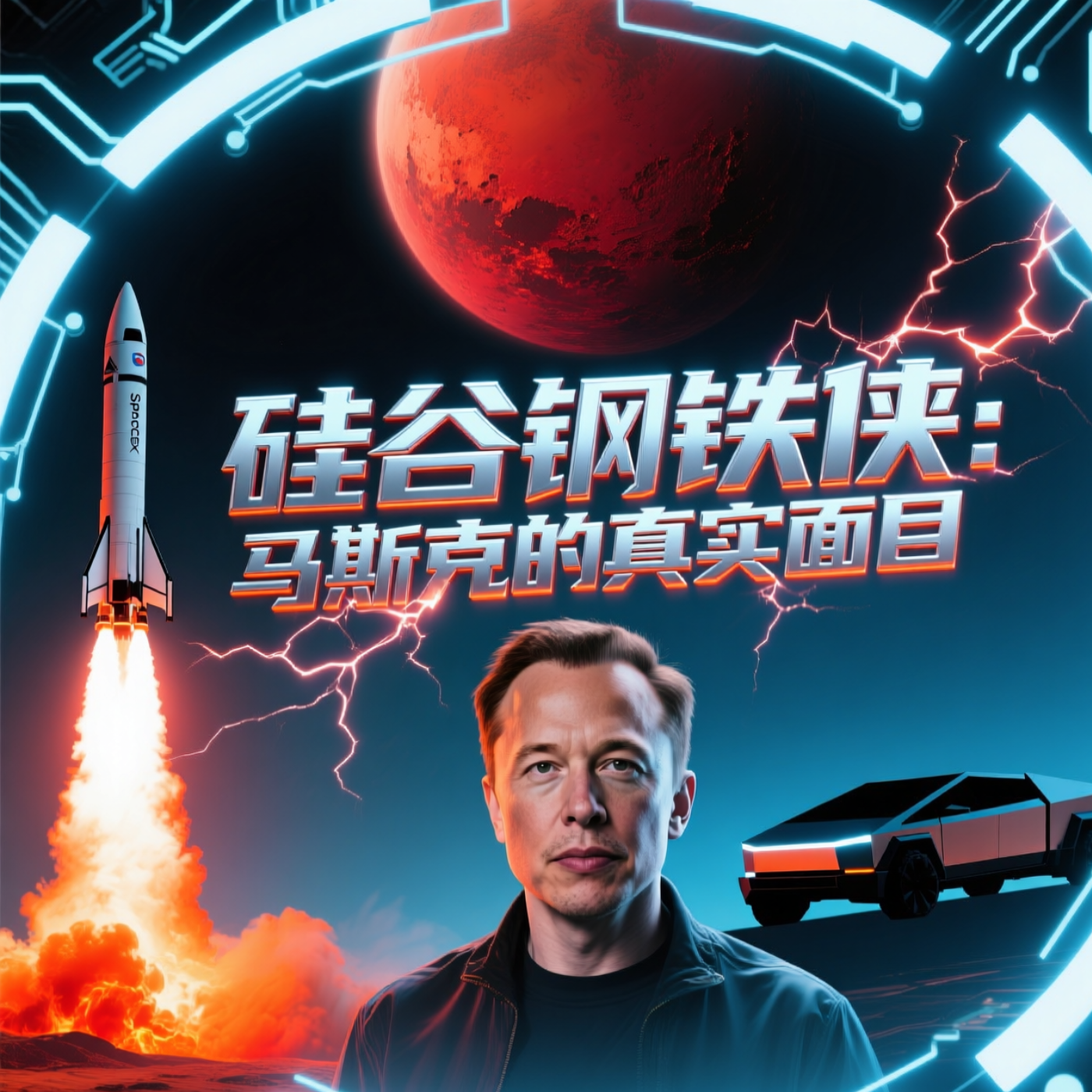 硅谷钢铁侠：马斯克的真实面目