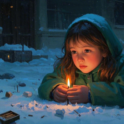 卖火柴的小女孩的温暖结局