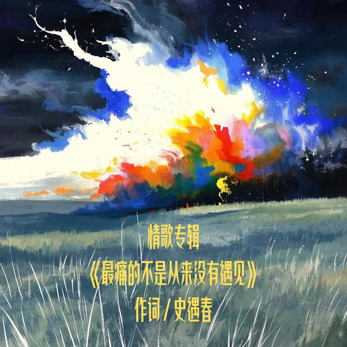 情歌专辑《最痛的不是从来没有遇见》