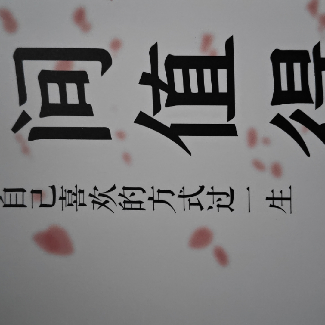 人生只一次