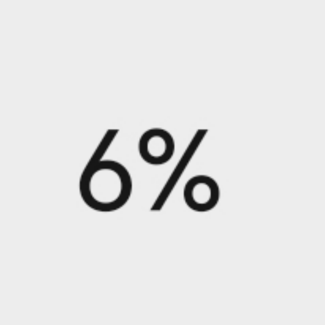 6%