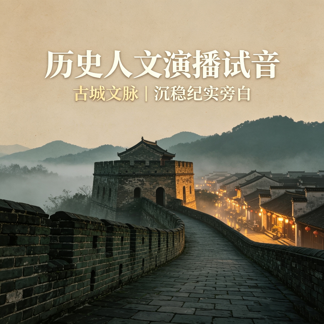 历史人文演播试音